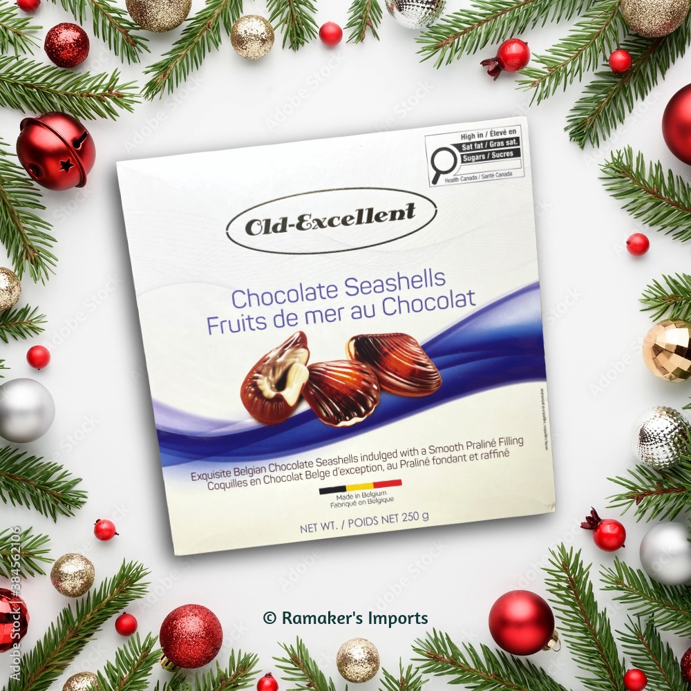 Old-Excellent Chocolate Seashells