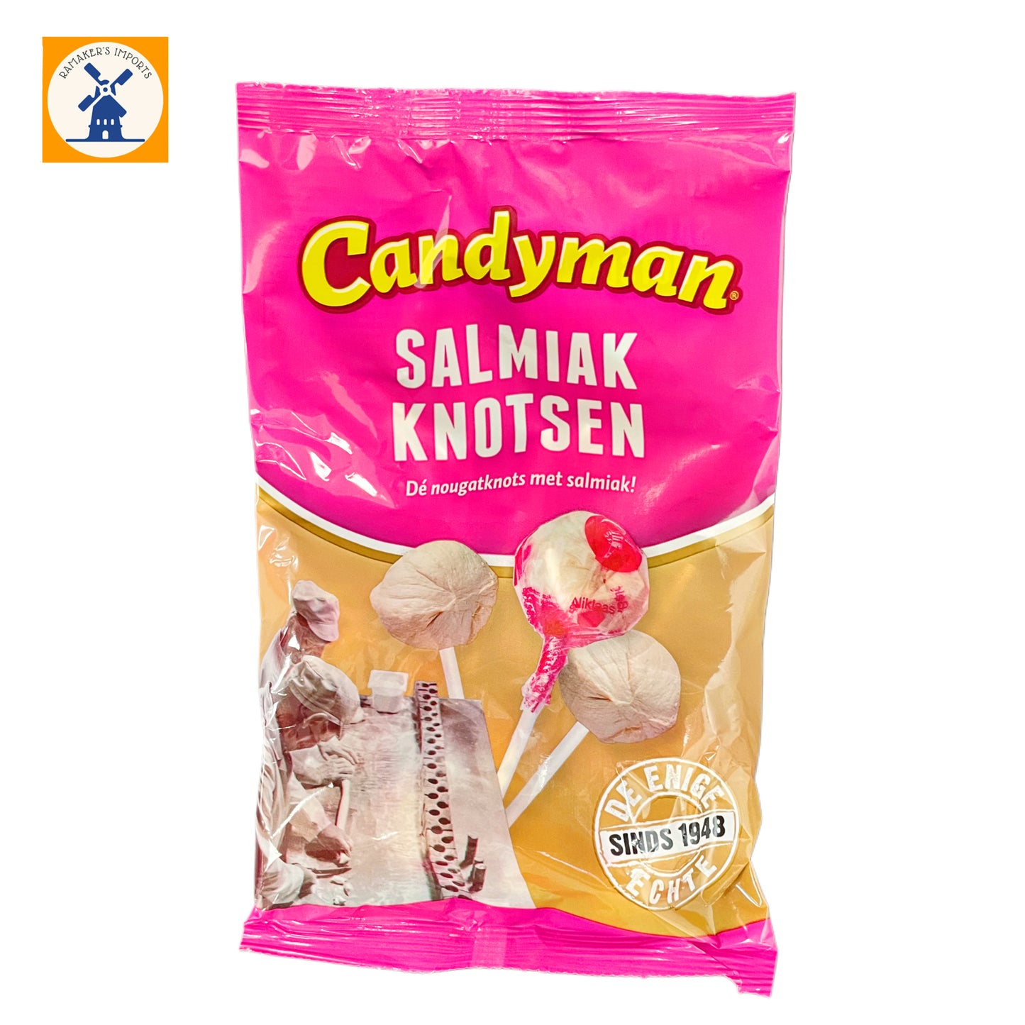 Candyman Salmiak Knotsen