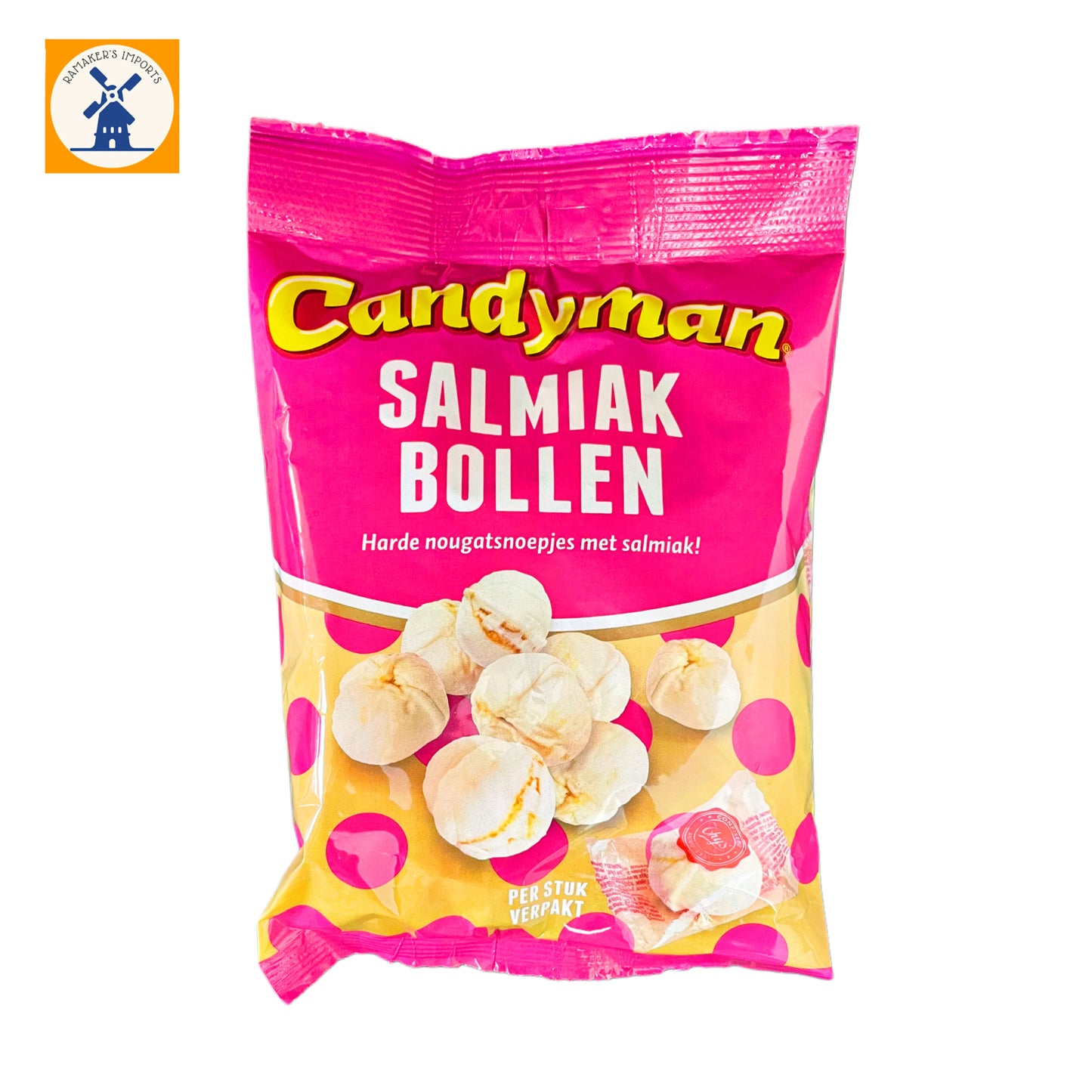 Candyman Salmiak Bollen