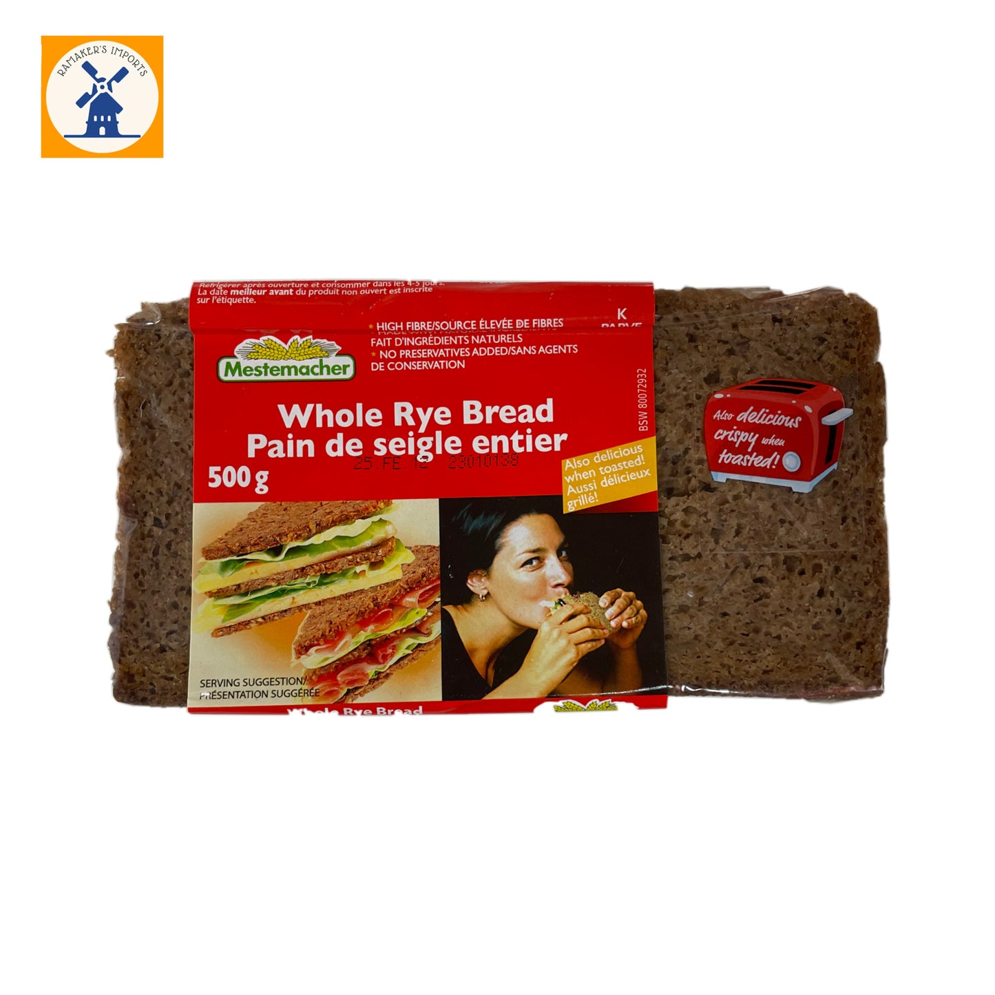 Mestermacher Rye Bread