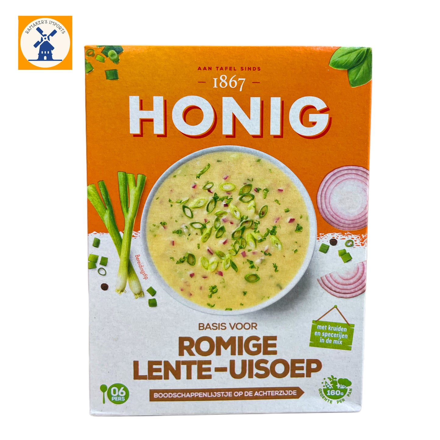 Honig Romige Lente-uisoep Soup Mix