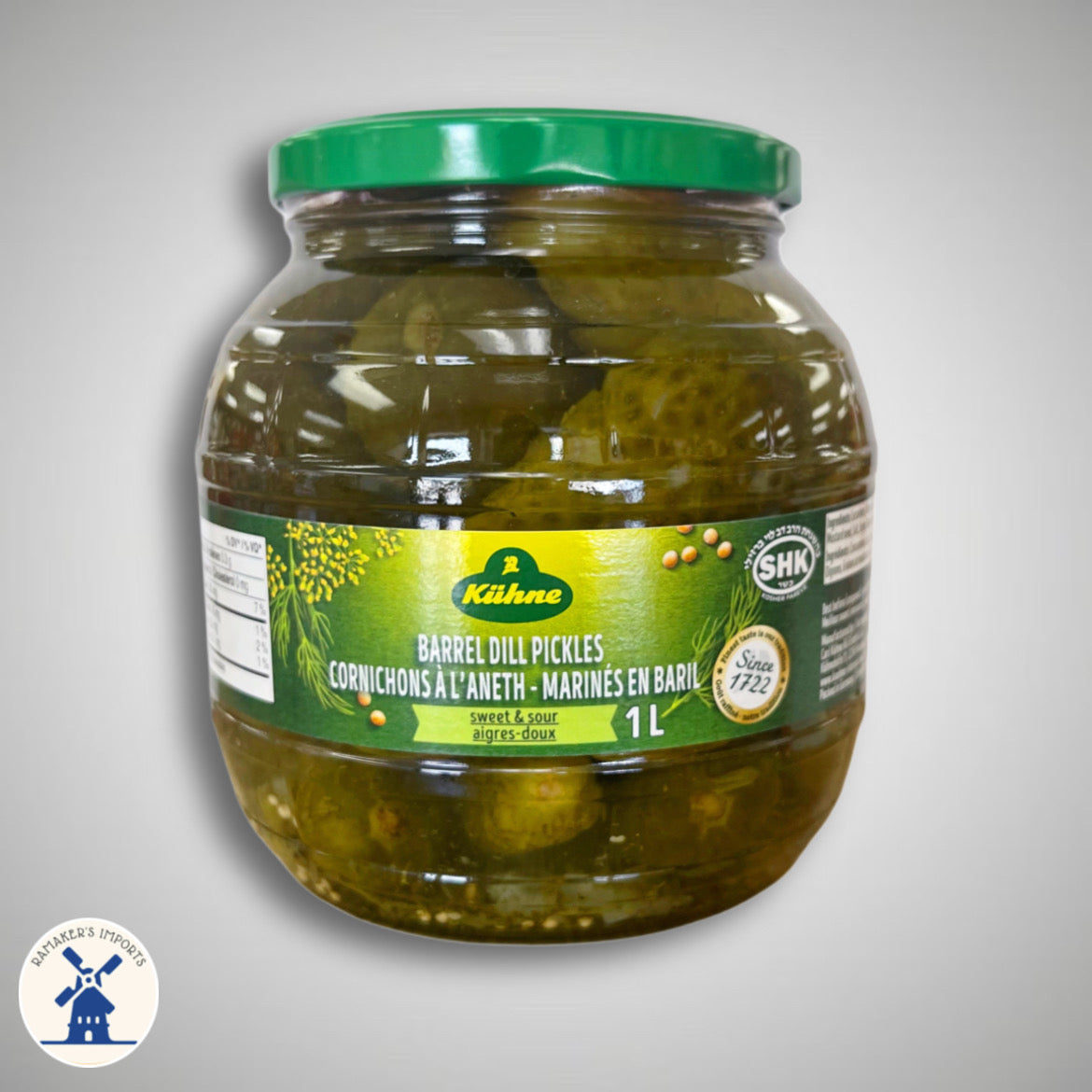 Kuhne Barrel Dill Pickles