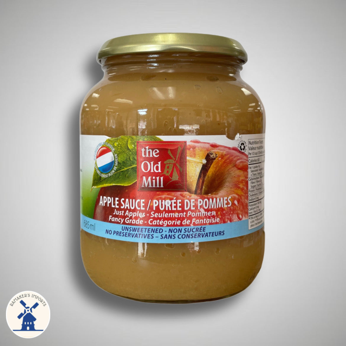 No Sugar Added Apple Sauce