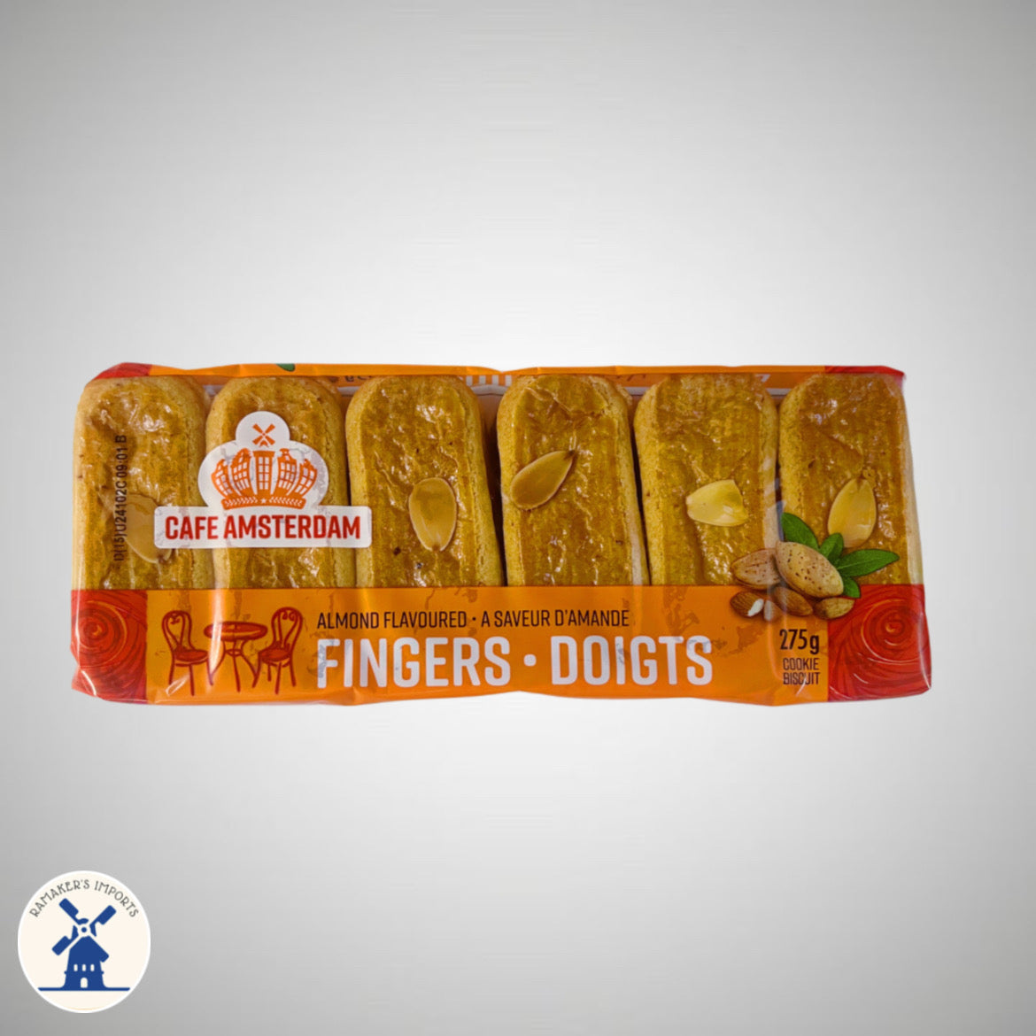 Cafe Amsterdam Almond Fingers