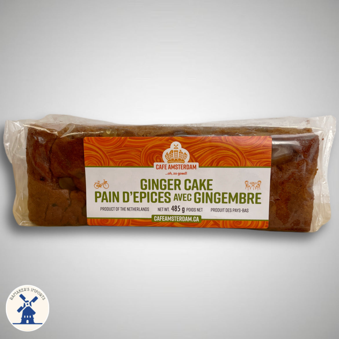 Cafe Amsterdam Ginger Cake