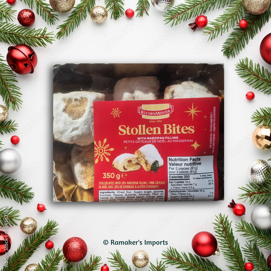 KuchenMeister Almond Filled Stollen Bites