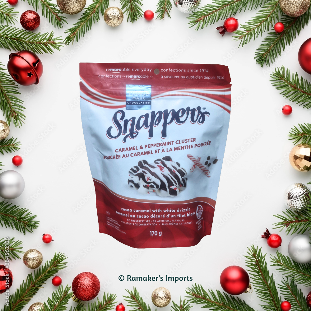 Snappers Caramel & Peppermint Cluster