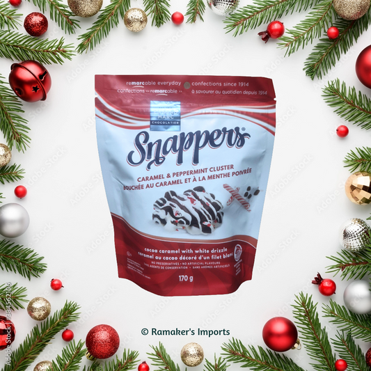 Snappers Caramel & Peppermint Cluster
