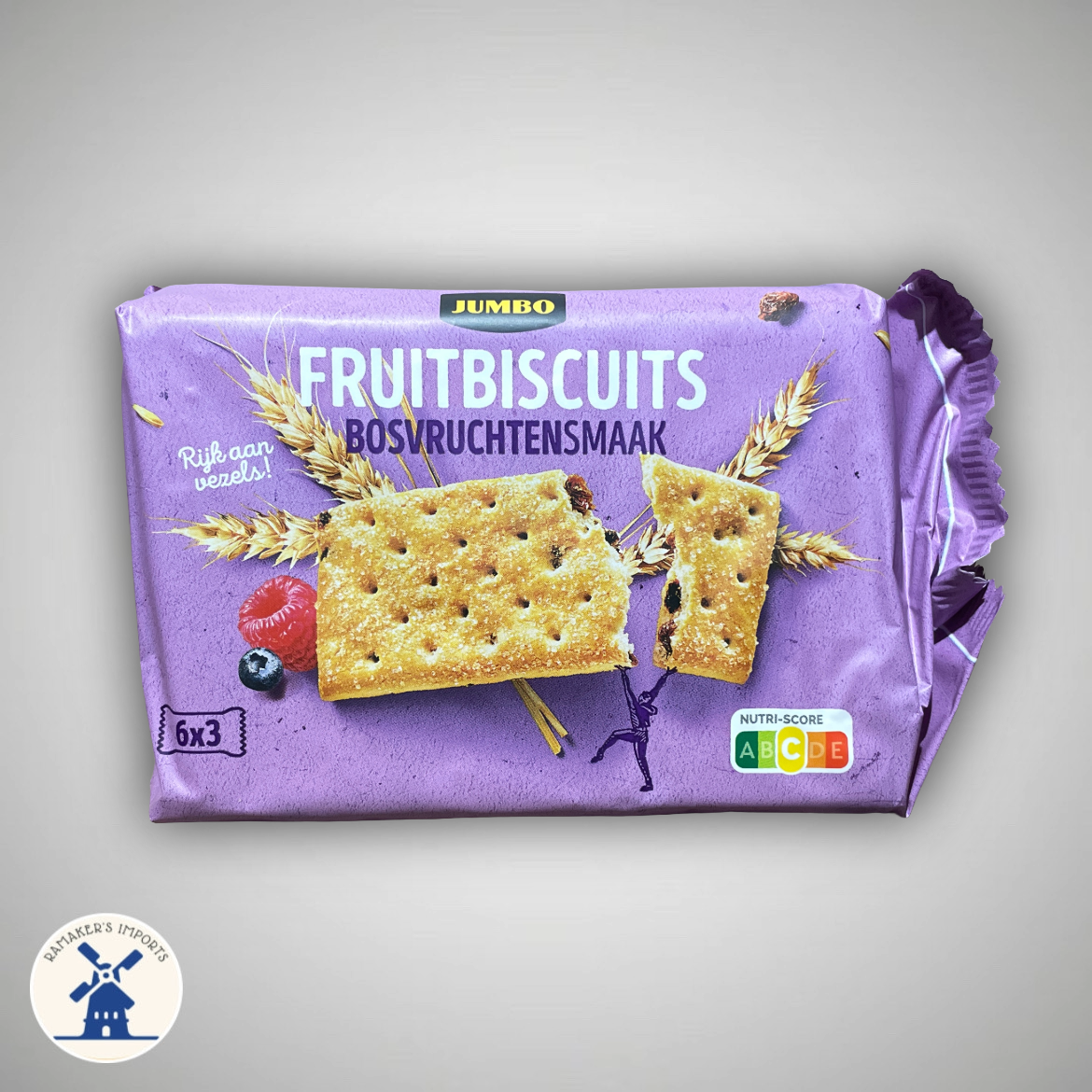 Jumbo Fruit Biscuits Forest Fruit Flavour