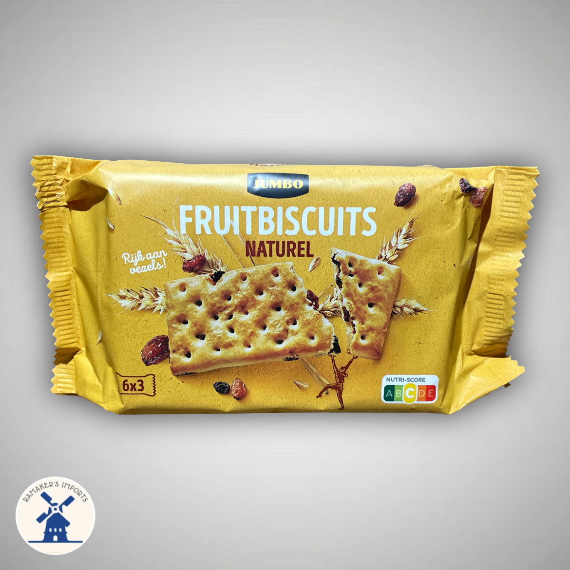 Jumbo Fruit Biscuits Natural Flavour