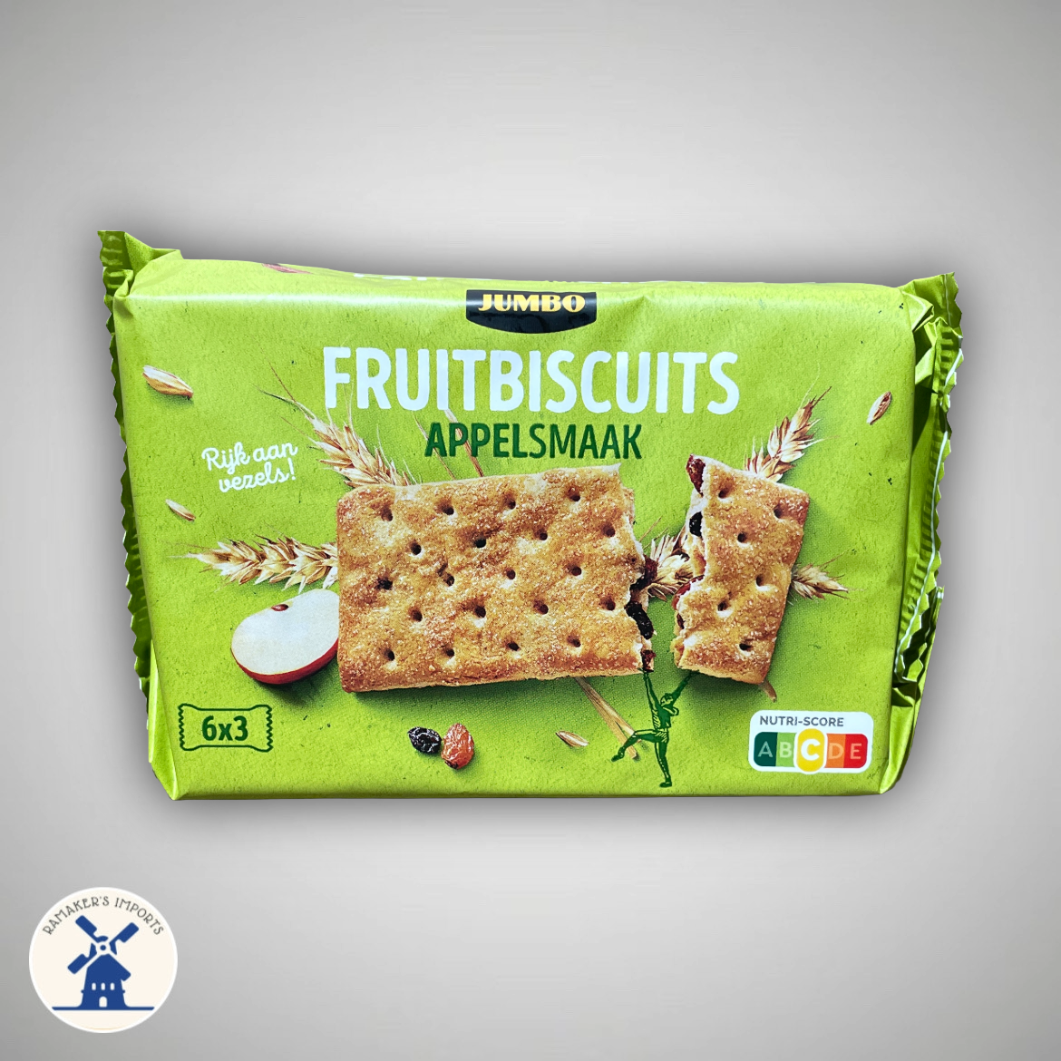 Jumbo Fruit Biscuits Apple Flavour