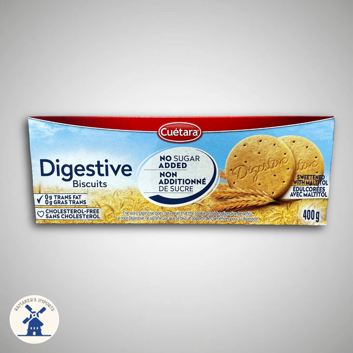 Cuetara Digestive Cookies (No Sugar Added)