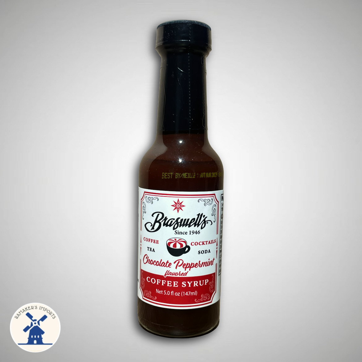 Braswell's Chocolate Peppermint Coffee Syrup