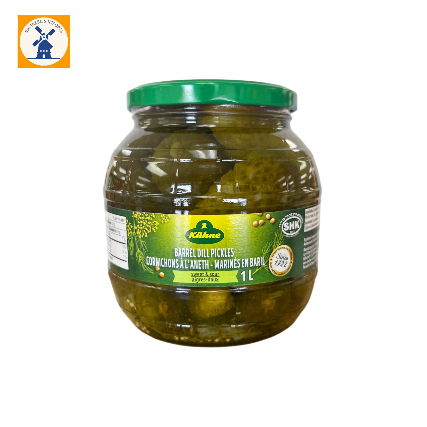 K Barrel Dill Pickles