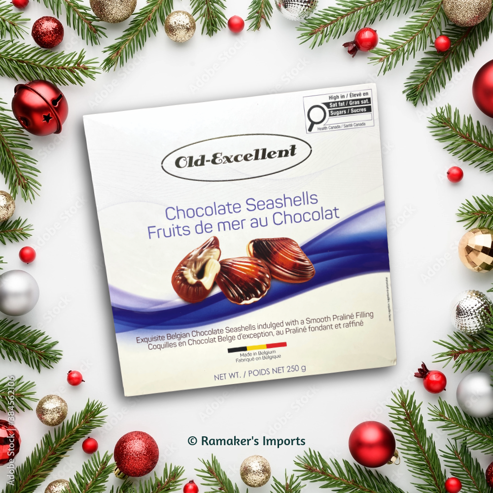 Old-Excellent Chocolate Seashells