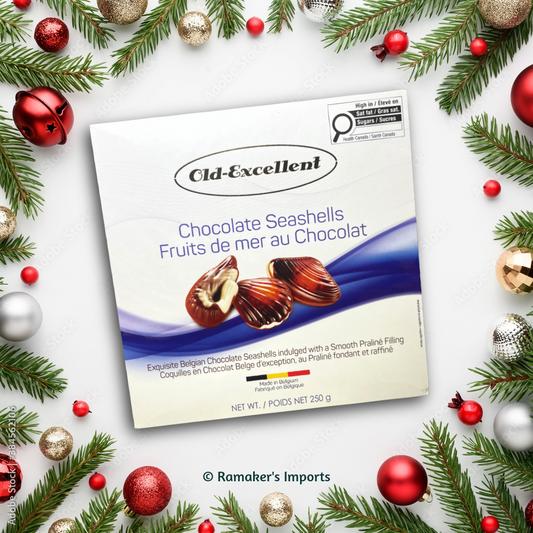 Old-Excellent Chocolate Seashells