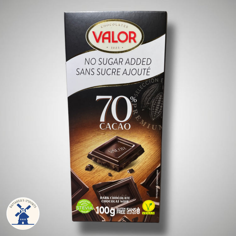 Valor SUGAR FREE Dark Chocolate
