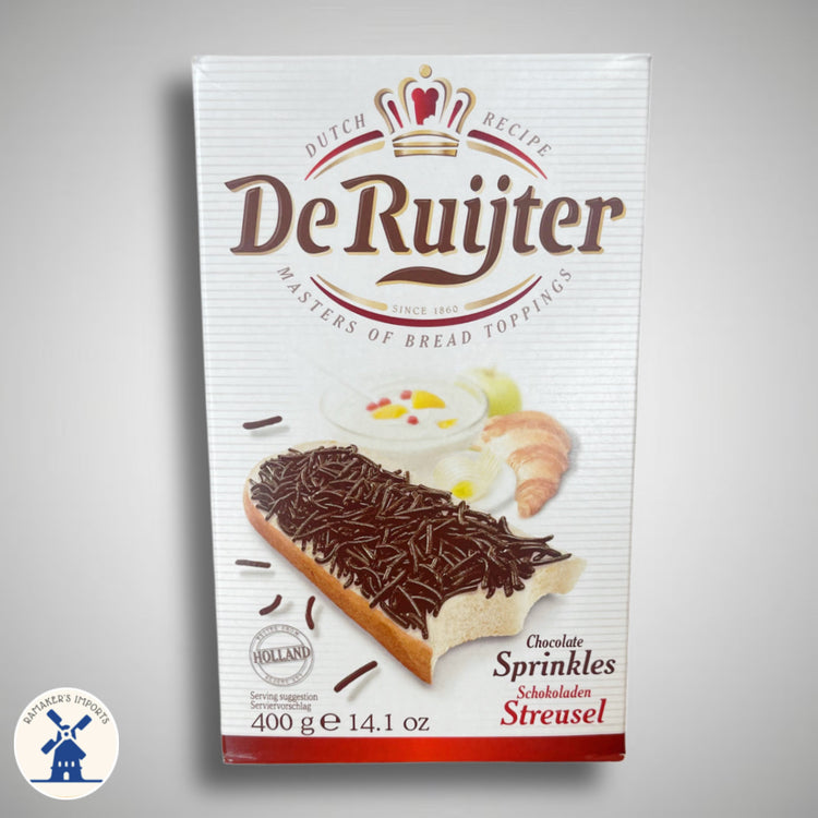 De Ruijter Dark Chocolate Sprinkles