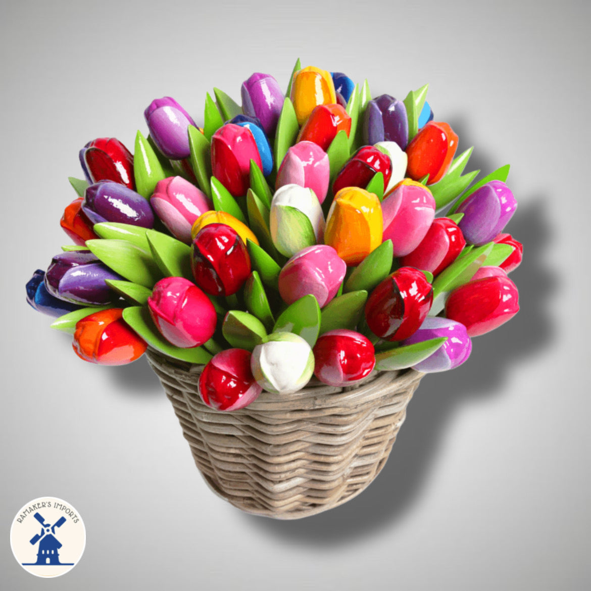 Wooden Tulips