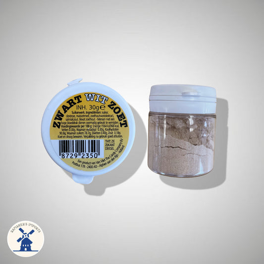 Zwart Wit Zoet Powder