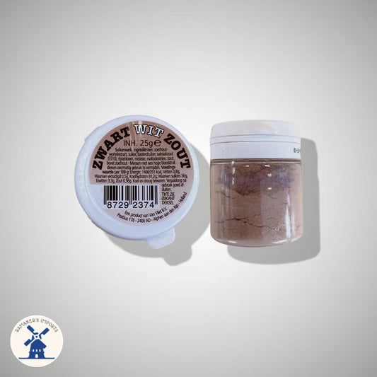 Zwart Wit Zout Powder