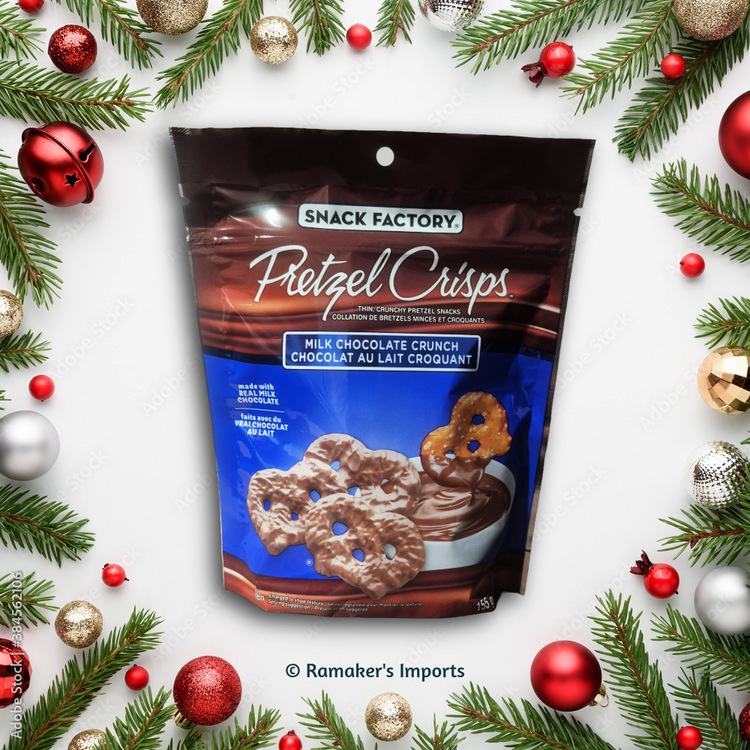 Snack Factory Milk Chocolate Pretzel Crisps