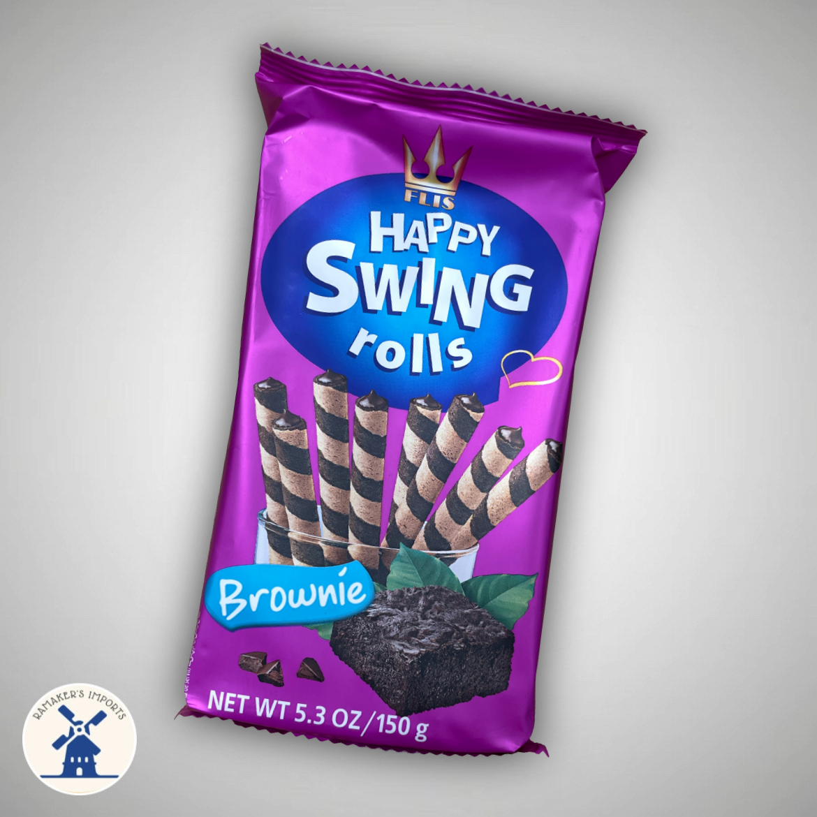 Happy Swing Rolls Brownie Flavour