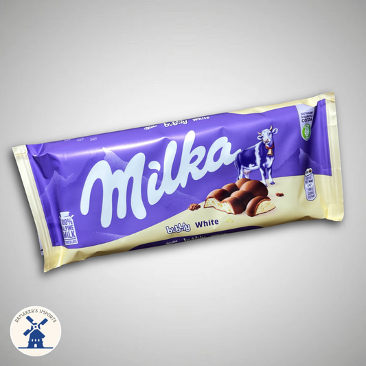 Milka Bubbly White Chocolate Bar