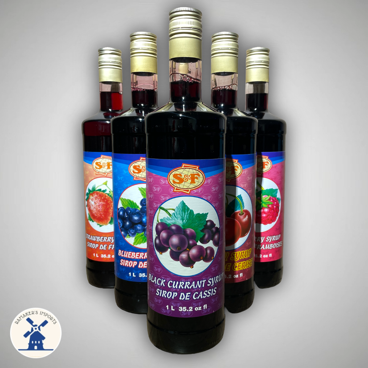 S&F Fruit Syrups
