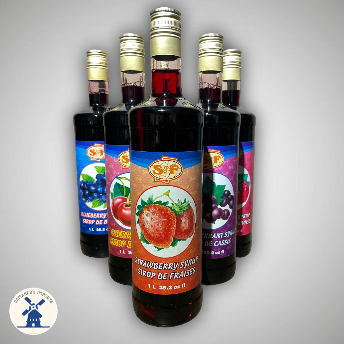 S&F Fruit Syrups