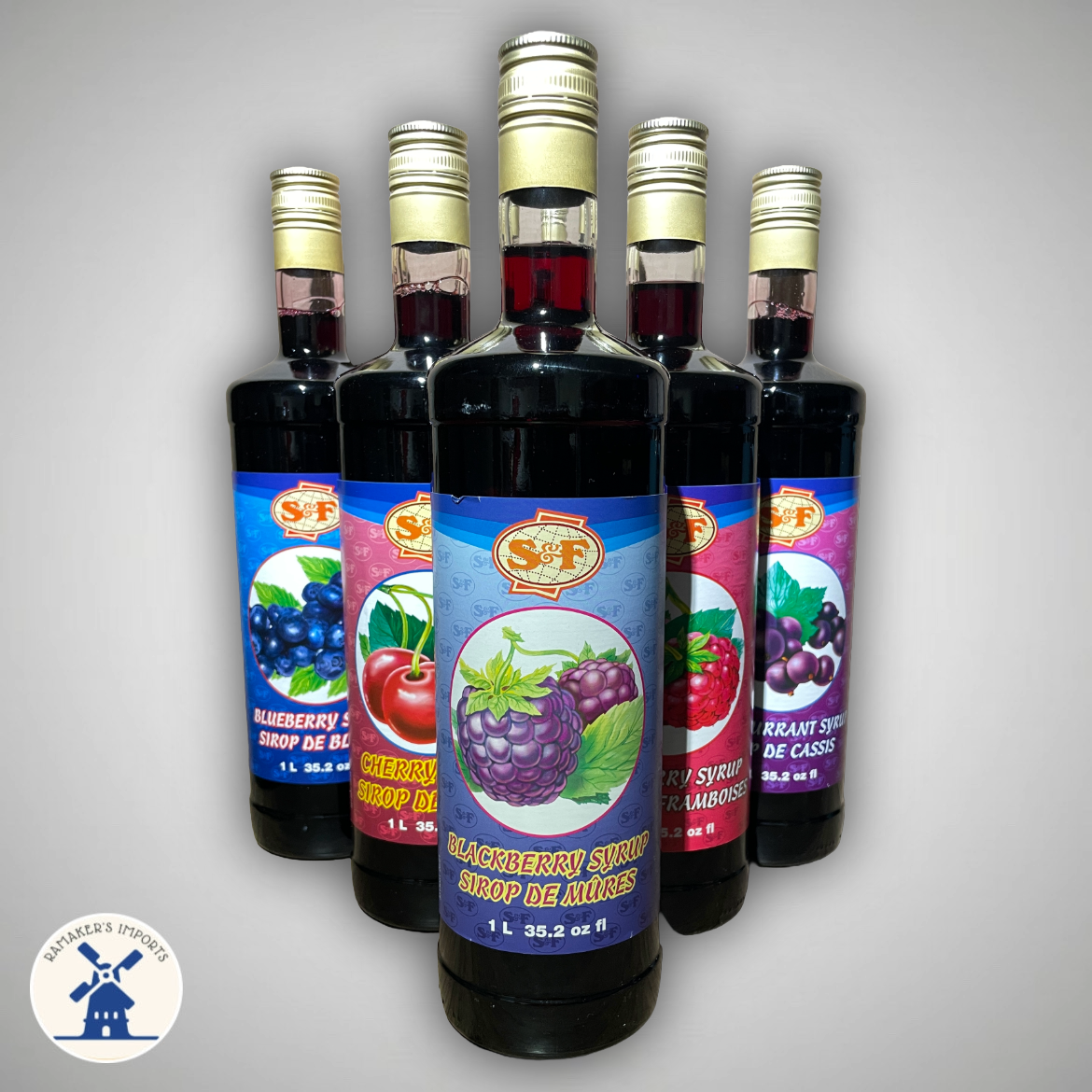 S&F Fruit Syrups