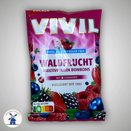 Vivil Sugar Free Forest Fruit Cough Drops